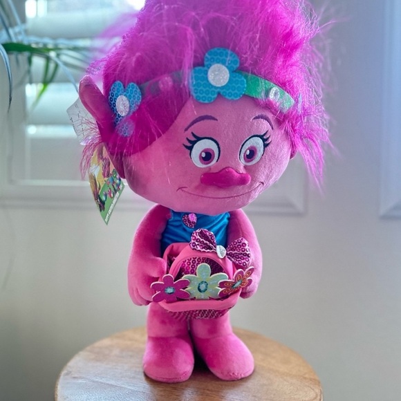 Trolls poppy Easter stand up greeter doll plush - Picture 3 of 4